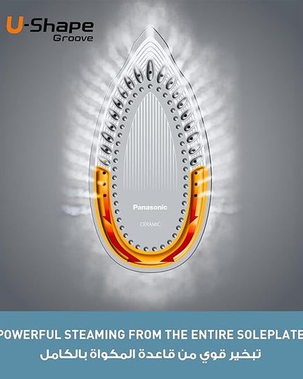 Panasonic Steam Iron (NI-S530VTH)