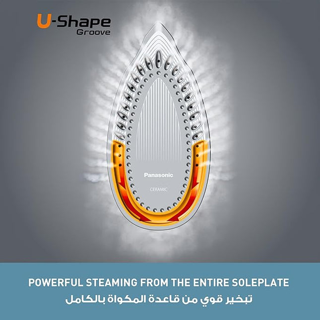 Panasonic Steam Iron (NI-S530VTH)