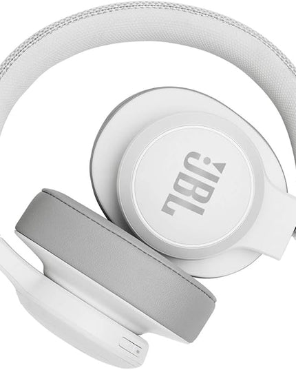 JBL Live 500BT Wireless Over-Ear Headphones with Voice Control (White)
