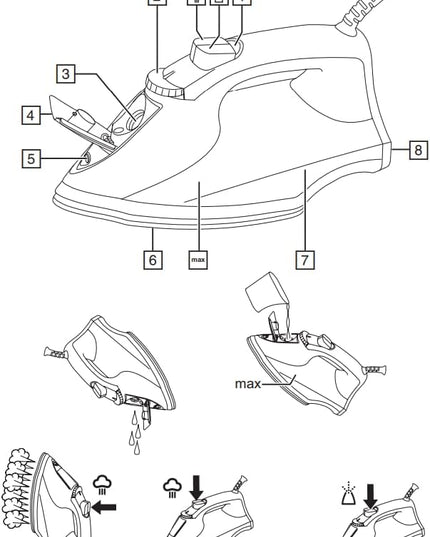 Russel Hobbs Light Brights Steam Iron