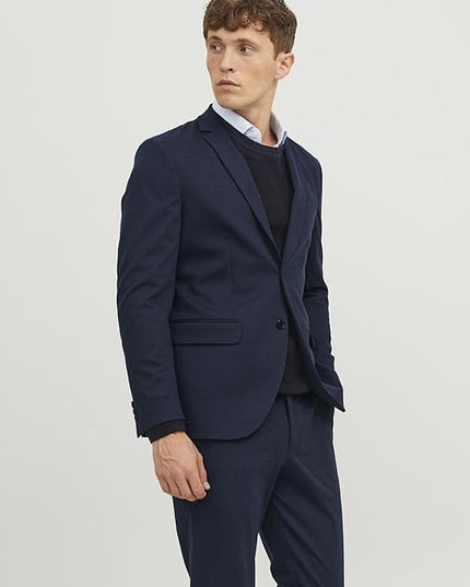 Jack & Jones Stretch Blazer, Navy,  54/56