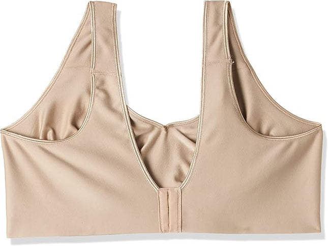 Hanes Women Smooth-Tec Wire-free Bra, Beige, L