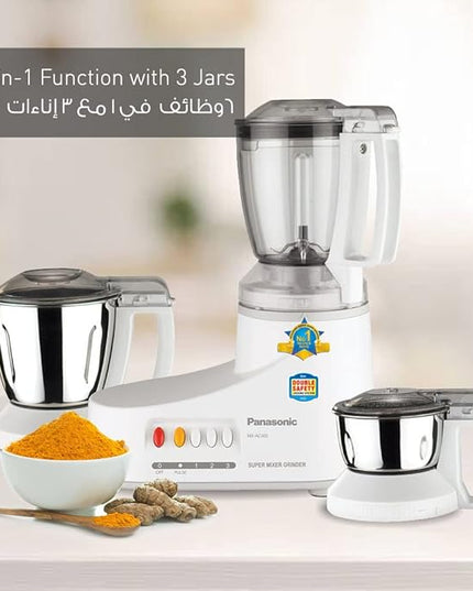 Panasonic Mixer Grinder With 3 Jars