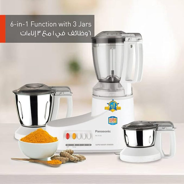 Panasonic Mixer Grinder With 3 Jars