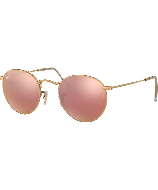 RayBan (RB3447) Round Sunglasses, 53/21 -Pink