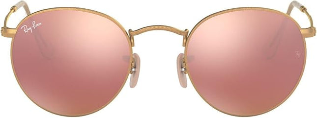 RayBan (RB3447) Round Sunglasses, 53/21 -Pink