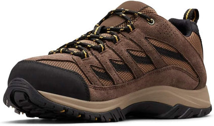 Columbia Mens Crestwood Hiking Shoe, Dark Brown, Baker, 12 US