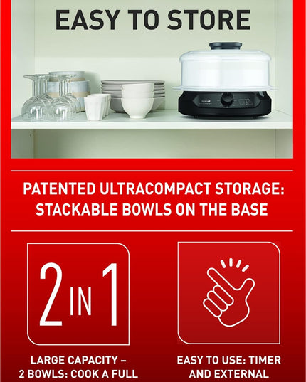 TEFAL Steam Cooker, 6L, 800W