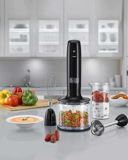 Black + Decker Hand Blender with Chopper