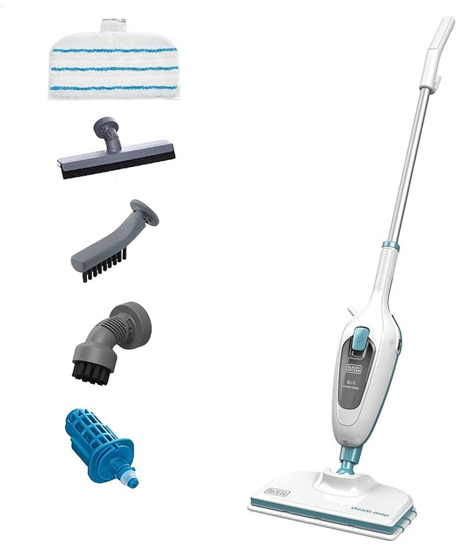 Black + Decker 5-in-1 Steam Mop, 1300W