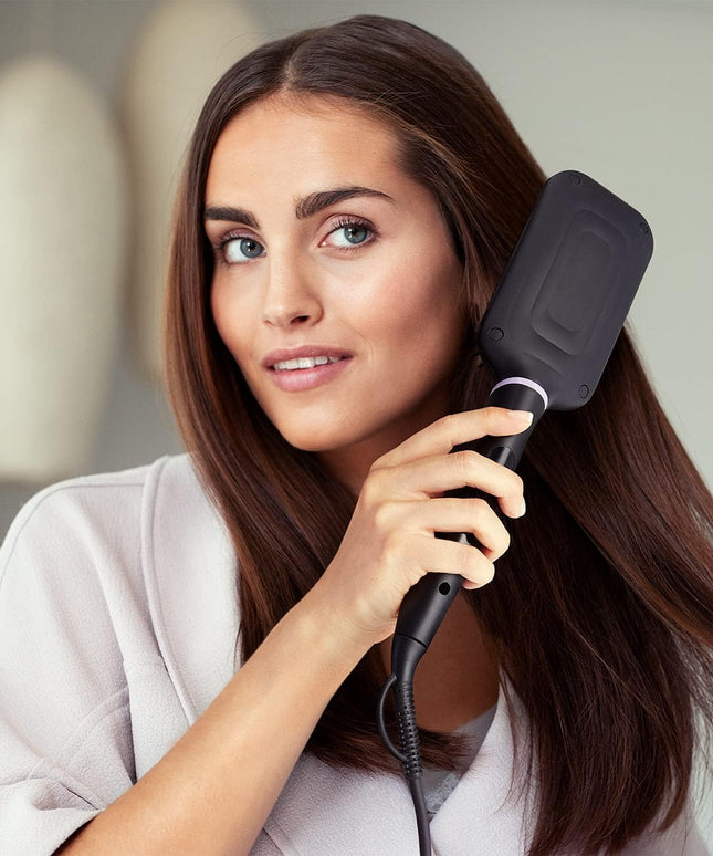 PHILIPS Auto Curler & Heated Straightening Brush