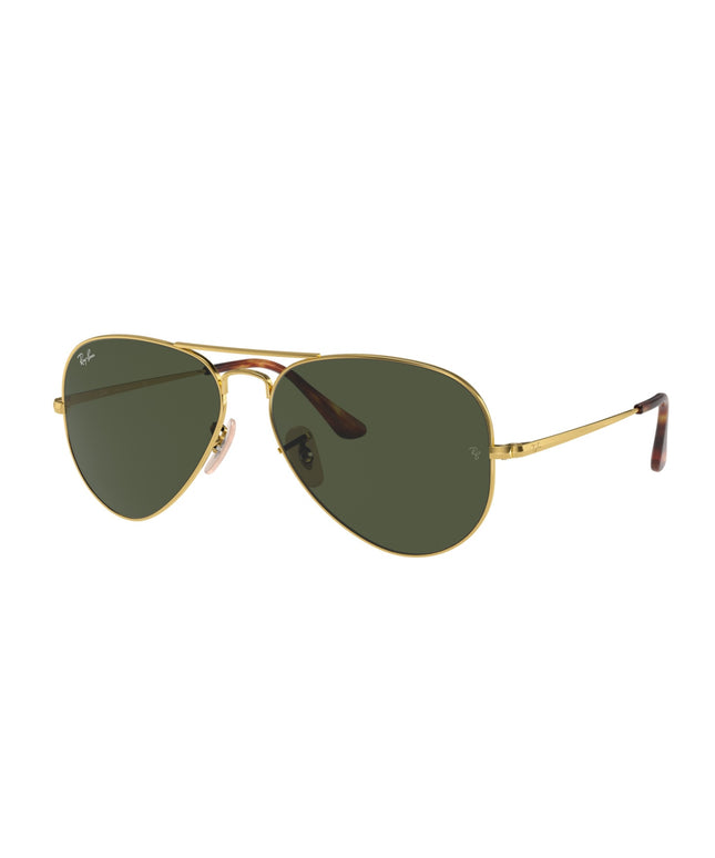 RayBan (RB3689) Aviator Metal II Sunglasses, 55/14