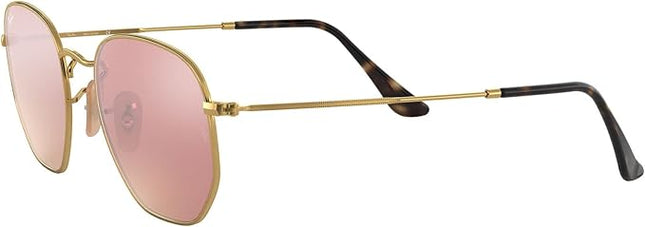 RayBan (RB3548-N) Hexagonal Sunglasses. 54/21