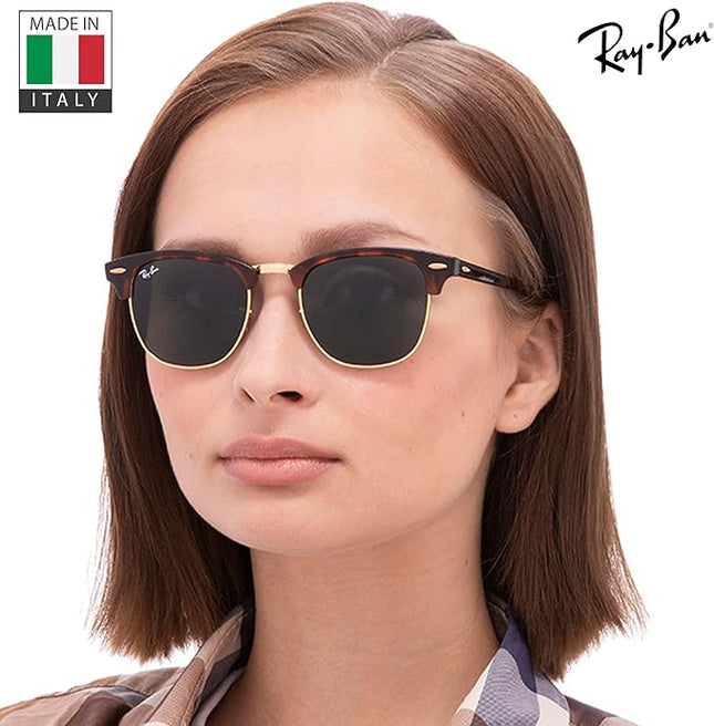 RayBan Clubmaster Sunglasses, 49/21