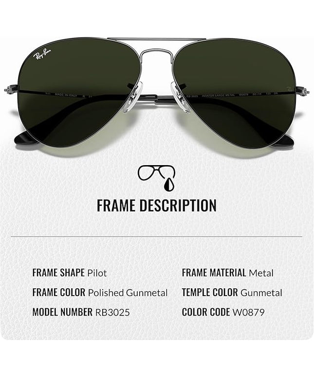 Ray Ban [3025] aviator sunglasses 55/14