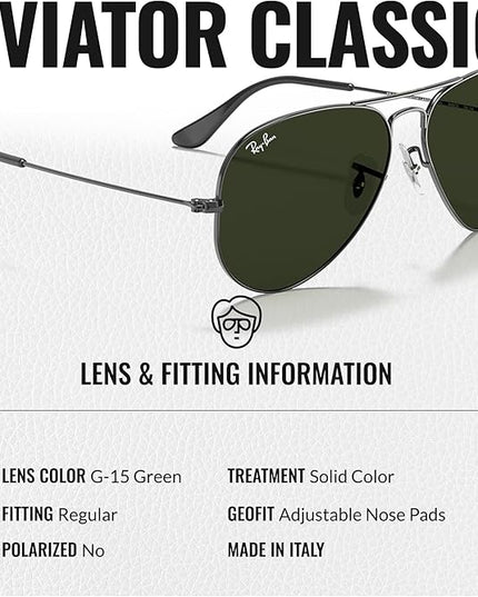 Ray Ban [3025] aviator sunglasses 55/14