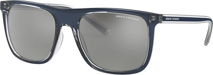 Armani Exchange (AX4102S) Square Sunglasses, 56/19