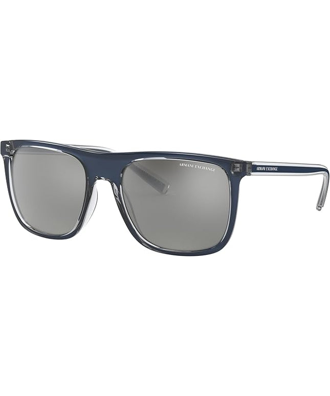 Armani Exchange (AX4102S) Square Sunglasses, 56/19