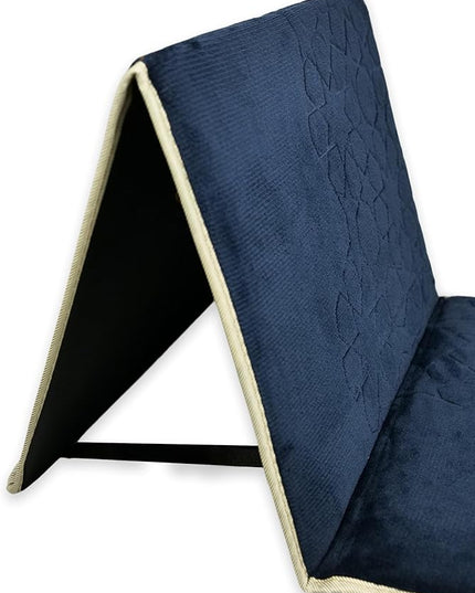 Foldable Muslim Praying Mat with Back support