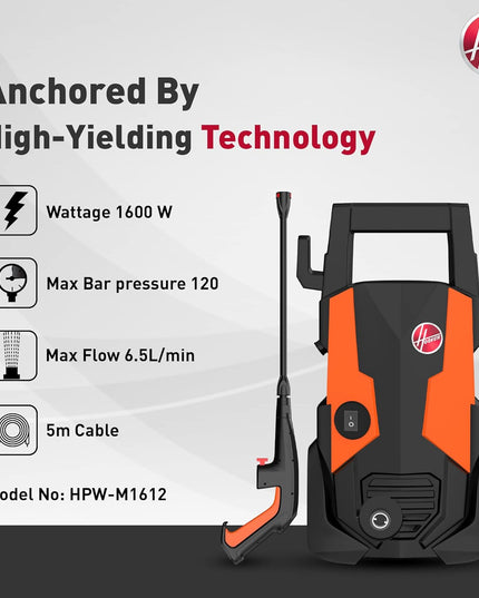 Hoover Pressure Washer, 120 Bar