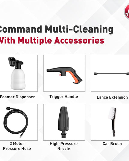 Hoover Pressure Washer, 120 Bar