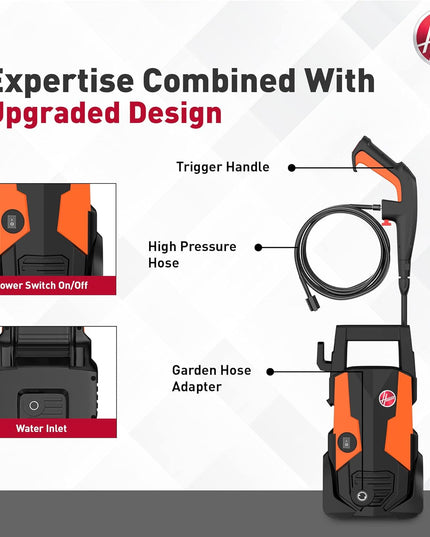 Hoover Pressure Washer, 120 Bar