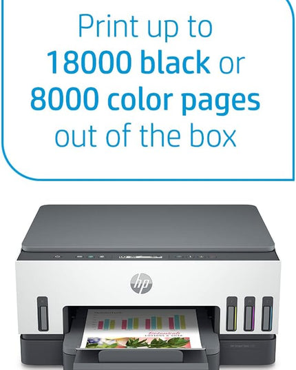 HP Smart Tank 720 All-in-One Printer Wireless