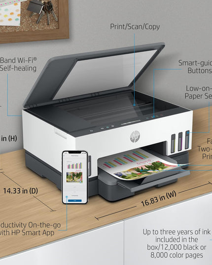 HP Smart Tank 720 All-in-One Printer Wireless