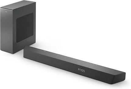 PHILIPS B8507B 3.1-Channel Soundbar with Wireless Subwoofer-silver
