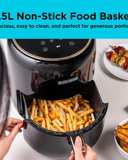 BLACK+DECKER 8-in-1 Digital Air Fryer, 4.5L