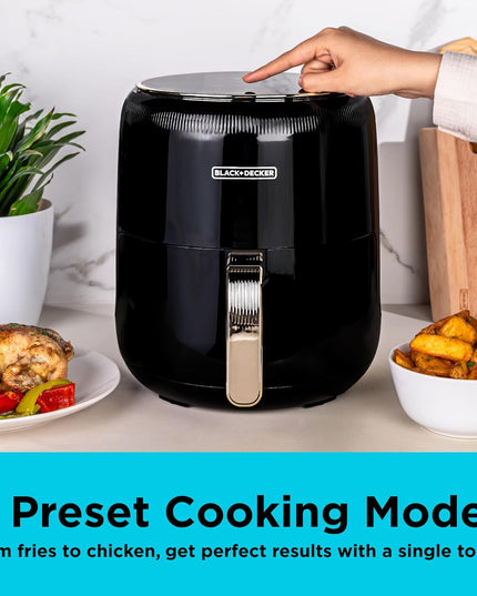 BLACK+DECKER 8-in-1 Digital Air Fryer, 4.5L