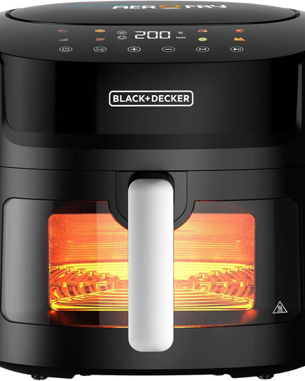 BLACK+DECKER 8-in-1 Digital Air Fryer, 7.2L