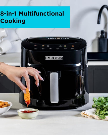 BLACK+DECKER 8-in-1 Digital Air Fryer, 7.2L