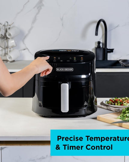 BLACK+DECKER 8-in-1 Digital Air Fryer, 7.2L