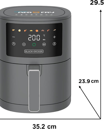 BLACK+DECKER 8 in 1 Digital Air Fryer, 3.5L