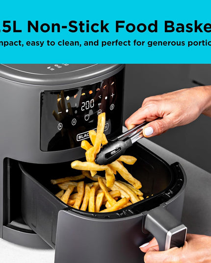 BLACK+DECKER 8 in 1 Digital Air Fryer, 3.5L