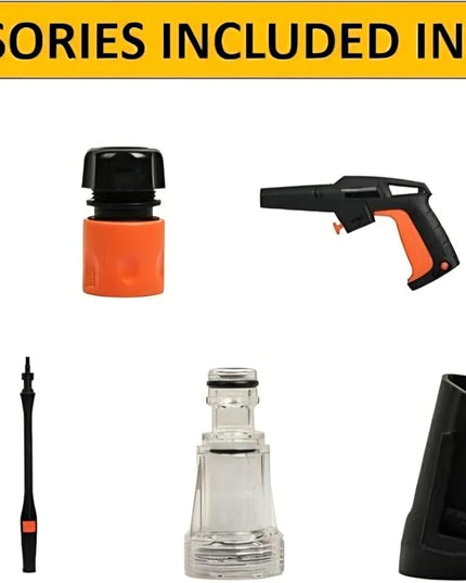 BLACK+DECKER Pressure Washer, 105 Bar