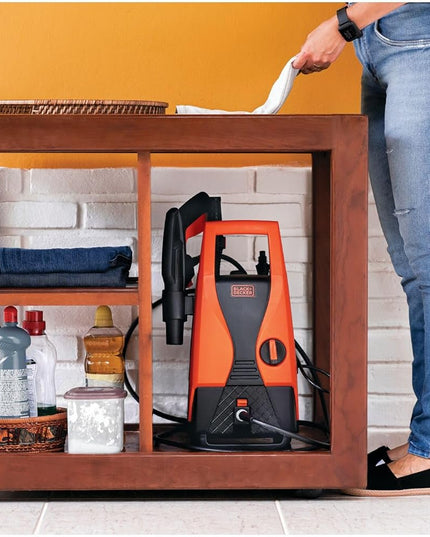 BLACK+DECKER Pressure Washer, 105 Bar