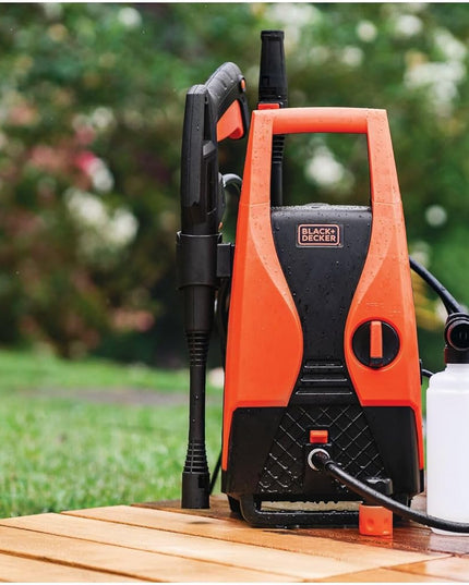 BLACK+DECKER Pressure Washer, 105 Bar