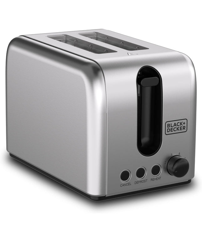 BLACK+DECKER Toaster, 2-Slice, 1050W