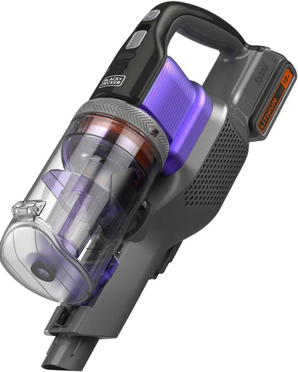 Black + Decker 4-in-1 Cordless Stick Vacuum Cleaner, 18V