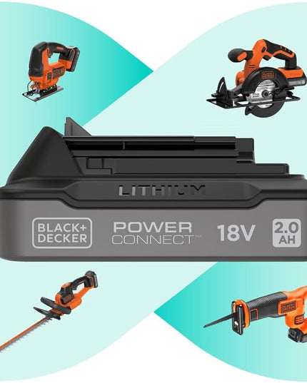 Black + Decker 4-in-1 Cordless Stick Vacuum Cleaner, 18V