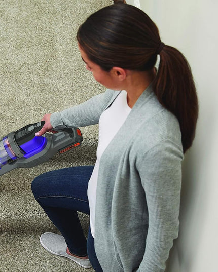 Black + Decker 4-in-1 Cordless Stick Vacuum Cleaner, 18V