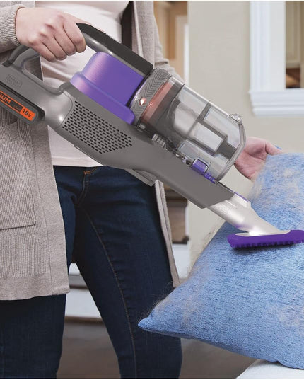 Black + Decker 4-in-1 Cordless Stick Vacuum Cleaner, 18V