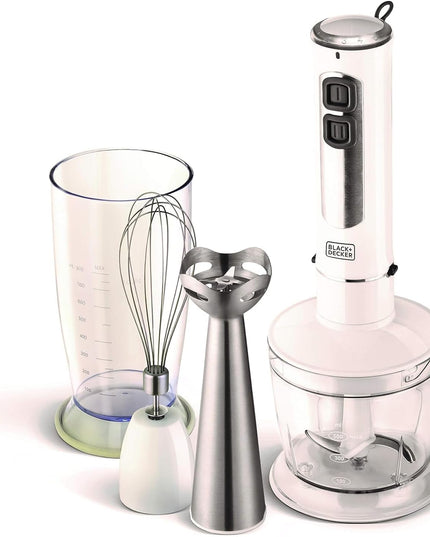 Black&Decker Stainless Steel Stem Hand Blender, 400W