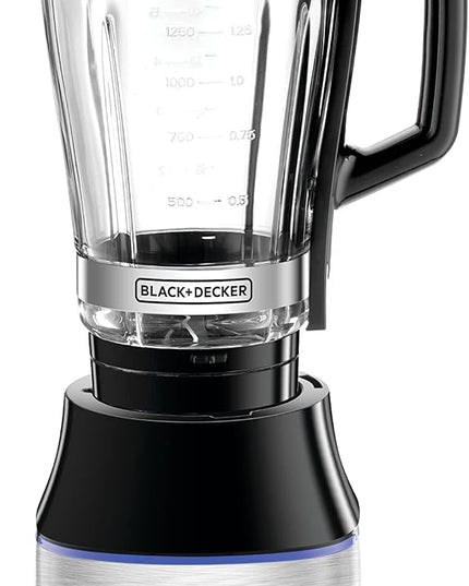 Black & Decker Blender with Glass Jar, 700W