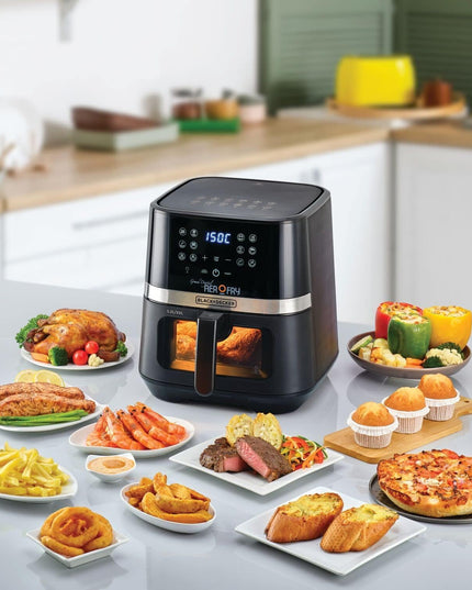 Black&Decker Digital 12-in-1 Air Fryer, 1800W