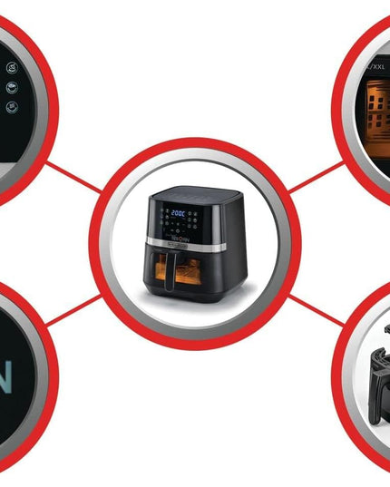 Black&Decker Digital 12-in-1 Air Fryer, 1800W