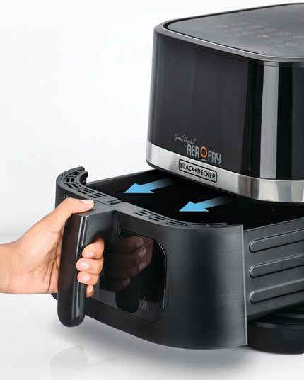 Black&Decker Digital 12-in-1 Air Fryer, 1800W
