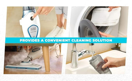 Black + Decker Steam Mop, 1300W